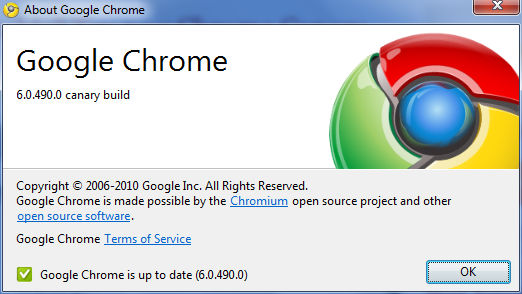 Google Chrome Canary